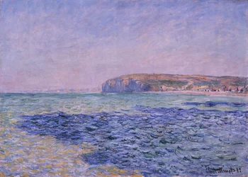 Ombres sur la mer. Les falaises à Pourville