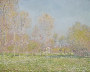 Printemps à Giverny, 1890