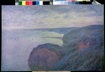 Sur la falaise près de Dieppe