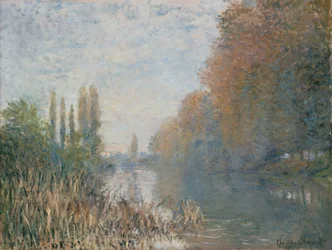 Les berges de la Seine en automne