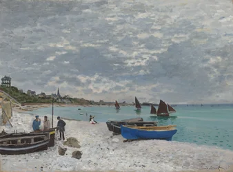 La plage de Sainte-Adresse