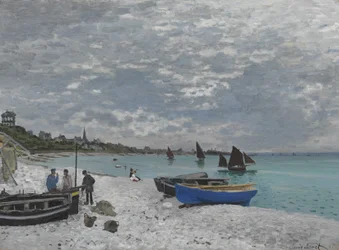 La Plage à Sainte-Adresse