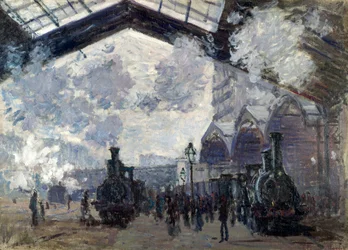 La gare Saint-Lazare