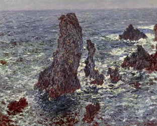 Les rochers à Belle-Ile