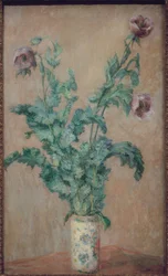 Vase avec coquelicots