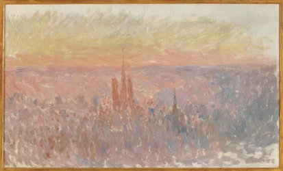 Vue generale de la ville de Rouen
