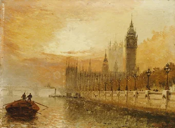 Vue de Westminster depuis la Tamise