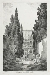 Vue à la Villa d