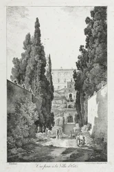 Vue à la Villa d