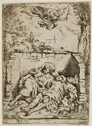 Les corps des saints Pierre et Paul dans le même sépulcre