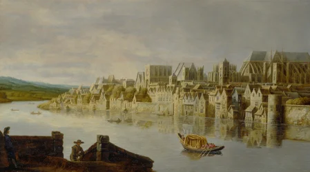 La Tamise aux escaliers de Westminster