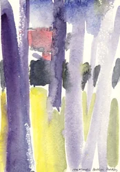 Arbres dans un jardin, 1997
