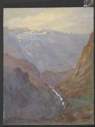 Scène des Montagnes Rocheuses