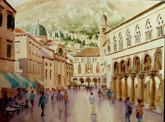 Dubrovnik, 2010 (aquarelle)