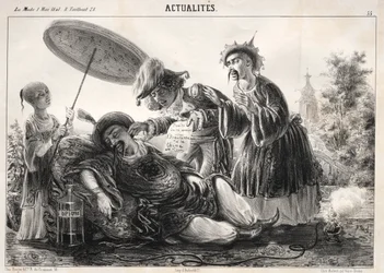 Actualités : --Dites donc! dites donc! céleste Empereur...., 1841