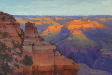 Coucher de soleil au Grand Canyon