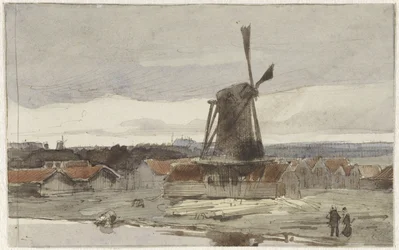 Scierie au bord de l