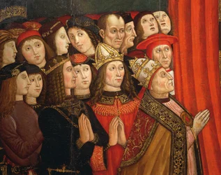 Madonna des Recommandés (détail)
