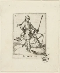 Jupiter, planche 2 de Der VII Planeten