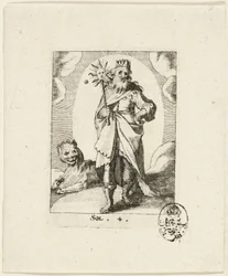 Sol, planche quatre de Der VII Planeten