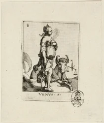 Vénus, planche cinq de Der VII Planeten