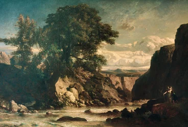 Paysage montrant Tobias et l
