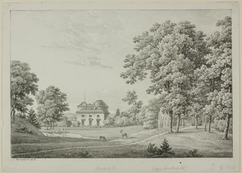 The Château de Bagatelle in the Bois de Boulogne