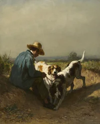 Le Garde-chasse, années 1850