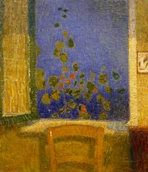 Ma fenêtre au crépuscule
