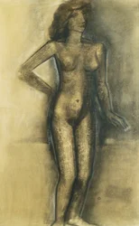 Nu debout, vers 1945