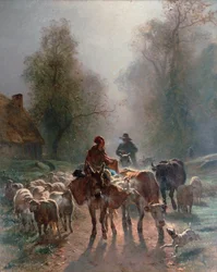 En route vers le marché