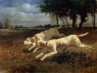 Chiens courant, 1853