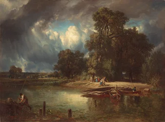 La tempête approchant