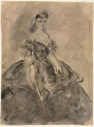 Au bal (recto)