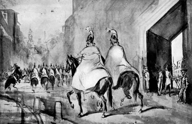 Cuirassiers, 19ème siècle, 1930