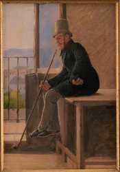 Le peintre Jørgen Sonne
