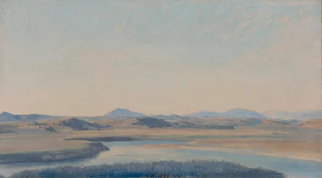 Paysage du Tibre près d