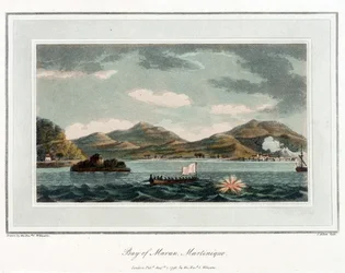 Baie de Maran, en Martinique
