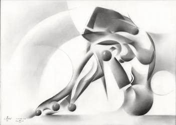 Figure géométrique contemplative