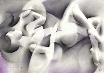 Formes abstraites fluides