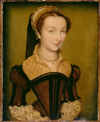 Portrait de Louise de Halluin, dame de Cipierre, vers 1555
