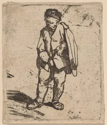 Homme en manteau court