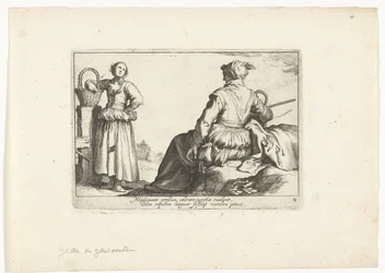 Deux paysannes