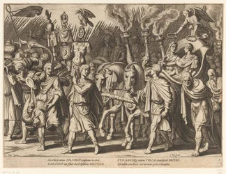 Triomphe de Charles V et de son frère Ferdinand I après la libération de Vienne, 1529 (Triomfen van Karel V)