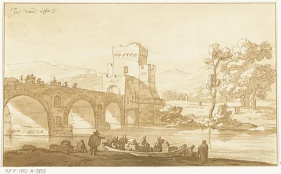Ponte Molle près de Rome