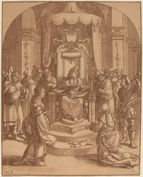 Le Jugement de Salomon, 1782