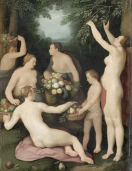 Pomona Recevoir la récolte de fruits