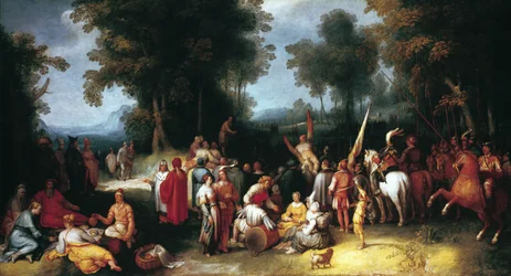 La Prédication de Saint Jean-Baptiste, 1602