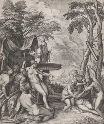 Diane découvrant la grossesse de Callisto, 1566