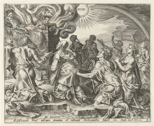 Le sacrifice de Noé (Geschiedenis van Noach)